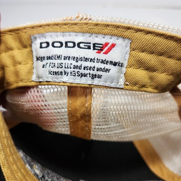 Dodge Charger Trucker Hat Cap Mesh Back Snapback Patch Logo H3 Headwear - Picture 10 of 12